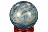 Polished Lapis Lazuli Sphere - Pakistan #170988-1